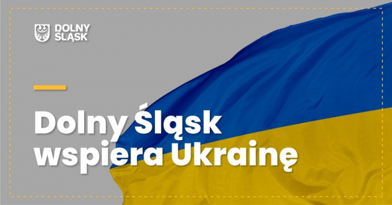Marszałek Dolnego Śląska ogłasza zbiórkę dla Ukrainy - fot. mat. prasowe