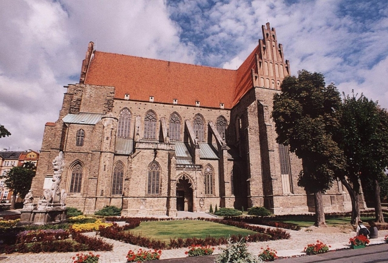 Bazylika w Strzegomiu w wirtualnej rzeczywistości. Zeskanują najdrobniejsze detale - fot. Wikipedia