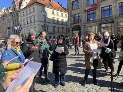 Wrocławianie niezmiennie solidarni z Ukrainą