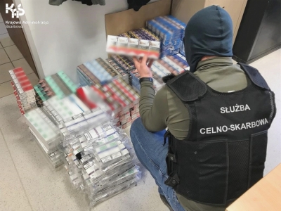Nielegalne wyroby tytoniowe w rękach funkcjonariuszy dolnośląskiej KAS