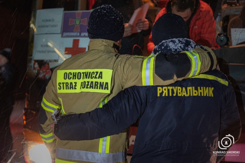 Strażacy ochotnicy ruszyli na pomoc rodzinom strażaków z Ukrainy - fot. Konrad Sikorski