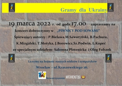 Zbi&oacute;rka dar&oacute;w dla Ośrodka Dzieci Niewidomych we Lwowie
