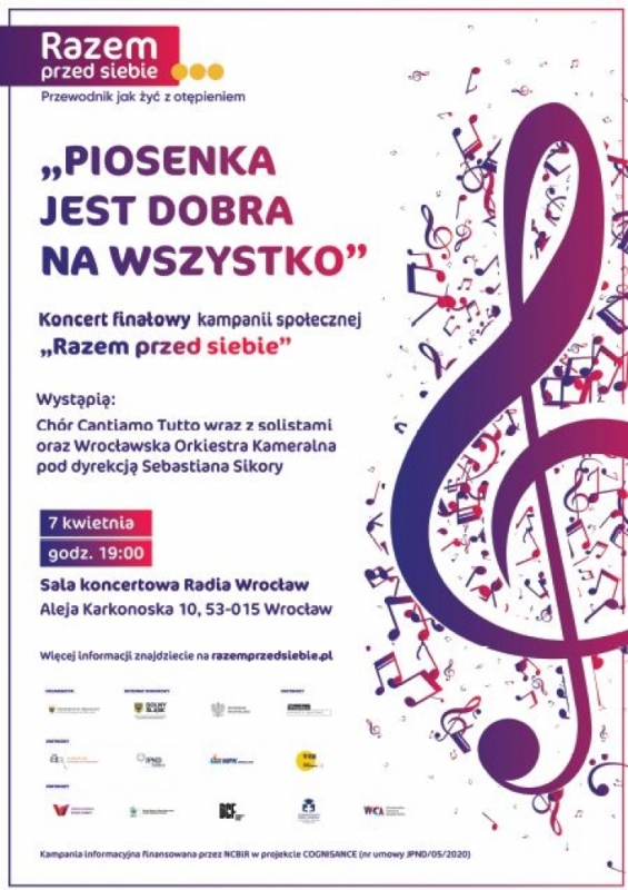 Koncert finałowy kampanii społecznej Razem przed siebie - .