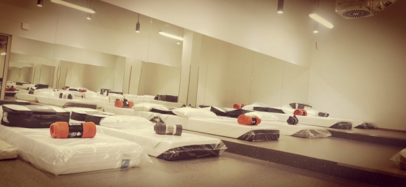 Caritas uruchomił noclegownię dla uchodźców z Ukrainy - fot. Caritas Archidiecezji Wrocławskiej