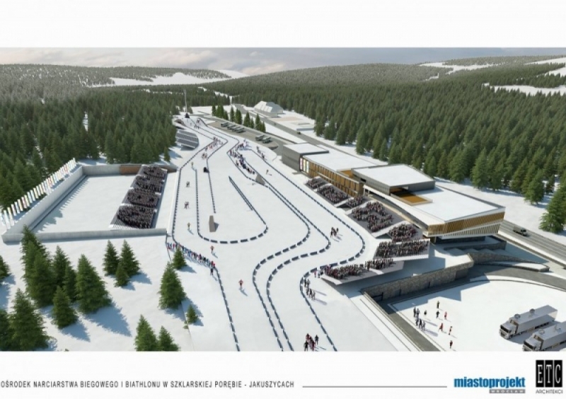 Dolnośląskie Centrum Sportu na Polanie Jakuszyckiej już prawie gotowe - fot. materiały prasowe