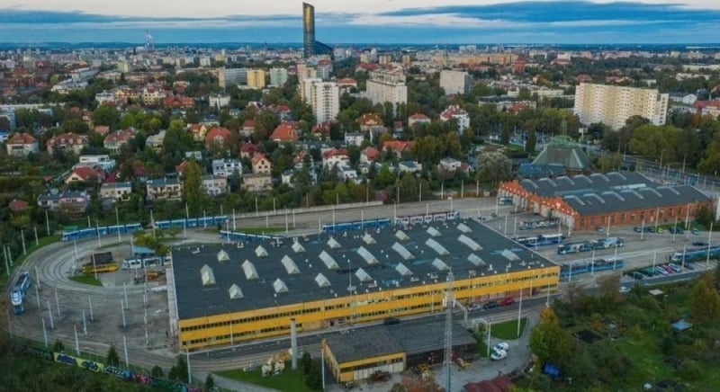 Największa zajezdnia tramwajowa we Wrocławiu zostanie rozbudowana - fot. wroclaw.pl