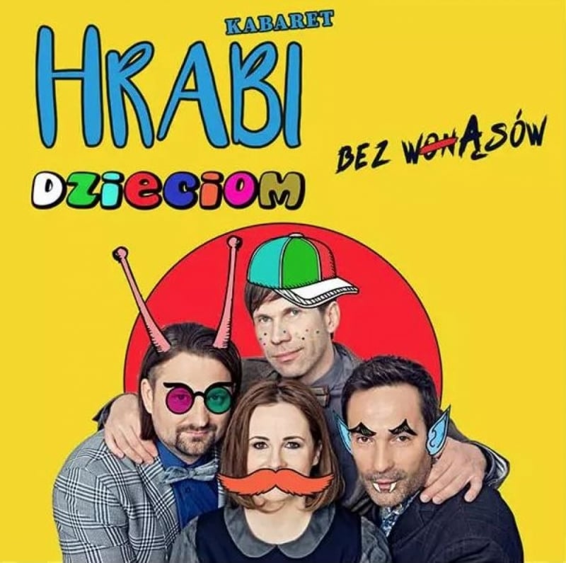 Kabaret Hrabi - Bez wąsów - fot. mat. prasowe