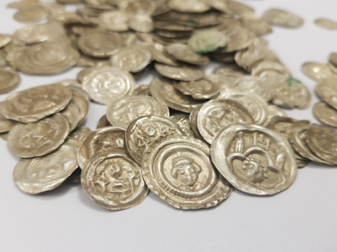 Pies Kajtuś na tropie skarbu. Natrafił na średniowieczne monety [ZDJĘCIA] - 11