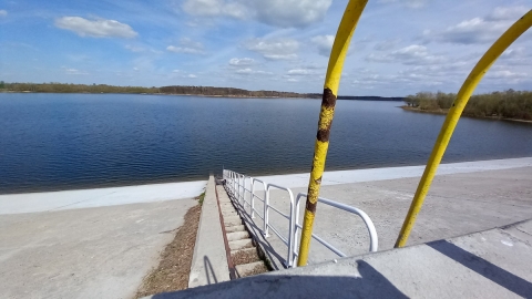 Wielki remont zbiornika retencyjnego koło Jawora [TYLKO U NAS] - 11