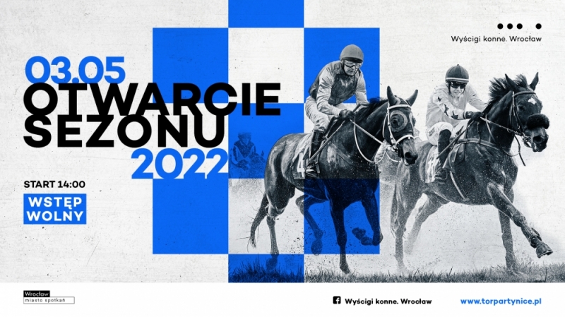 Otwarcie sezonu wyścigów konnych na Partynicach - fot. mat. prasowe