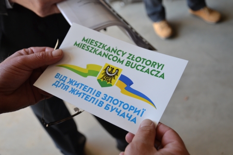 Złotoryja podarowała miastu partnerskiemu na Ukrainie nowy generator prądu - 1