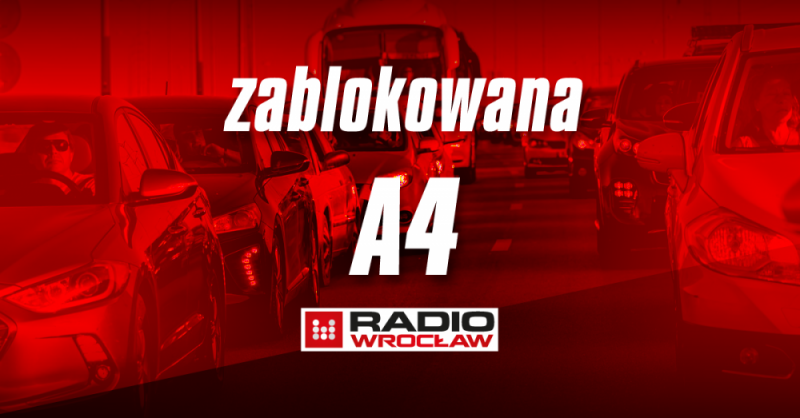 Wypadek na autostradzie A4. Zablokowana jezdnia w stronę Zgorzelca - fot. archiwum RW (zdjęcie ilustracyjne)