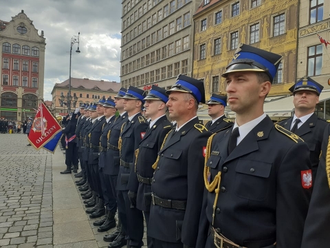 Wrocław: Obchody 30-lecia powstania Państwowej Straży Pożarnej - 3