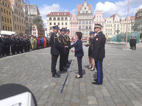 Wrocław: Obchody 30-lecia powstania Państwowej Straży Pożarnej - 5