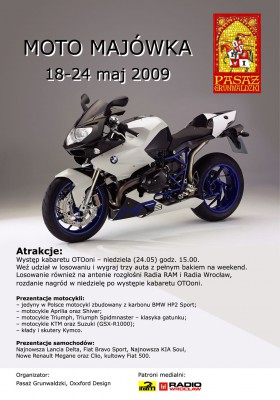 Moto Majówka w Pasażu Grunwaldzkim - 0