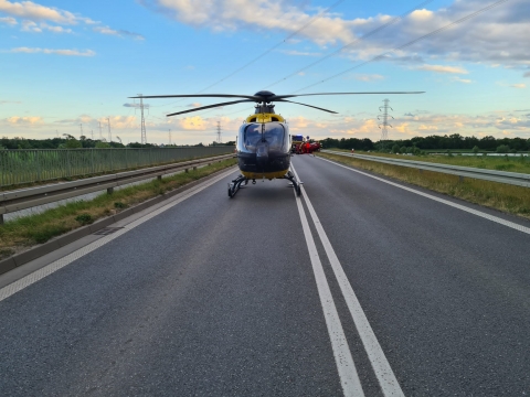 Śmiertelny wypadek na WOW. Jezdnia jest zablokowana [ZDJĘCIA] - 4