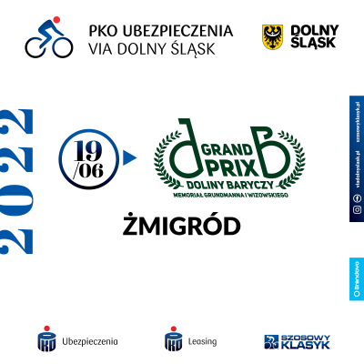 GP Doliny Baryczy to kolejny przystanek na wyścigowej mapie cyklu PKO Ubezpieczenia VIA Dolny Śląsk  - 0