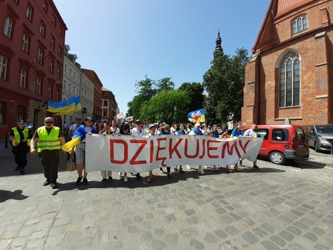 Marsz Wdzięczności przeszedł ulicami Wrocławia - 0