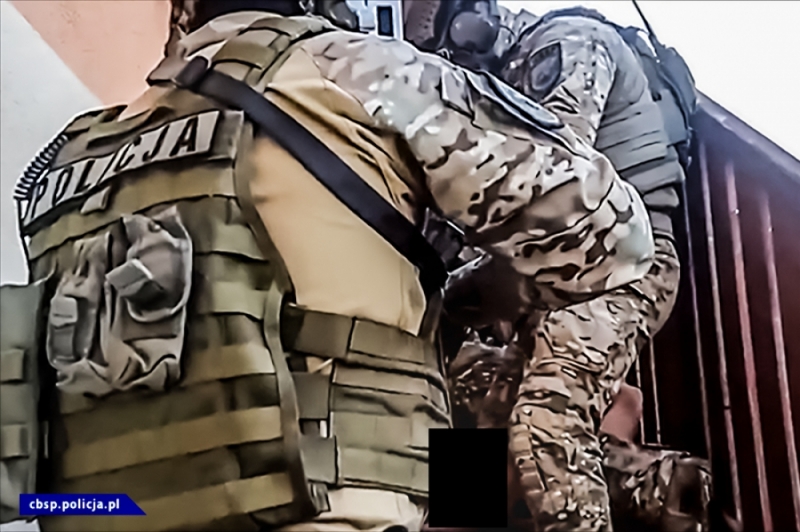Napad, jak z sensacyjnego filmu Hollywood - mózg operacji zatrzymany - fot. dolnośląska policja 