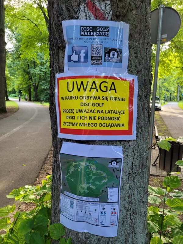 Wałbrzych: W sobotę zostanie rozegrany pierwszy turniej w Disc Golfa - fot. DGW - Disc Golf Wałbrzych