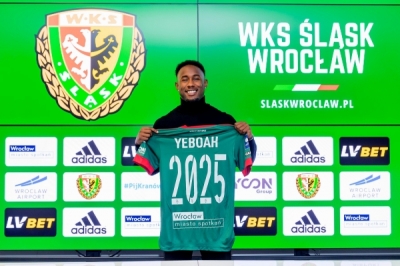 John Yeboah dołącza do Śląska Wrocław