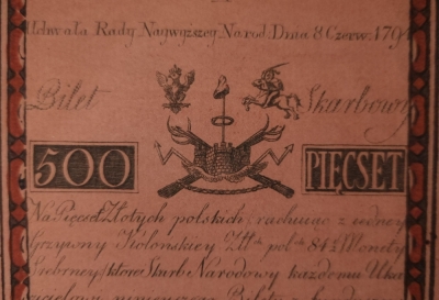 Muzeum Papiernictwa w Dusznikach-Zdroju zbiera banknoty z 1794 roku. Kolekcja jest już prawie kompletna