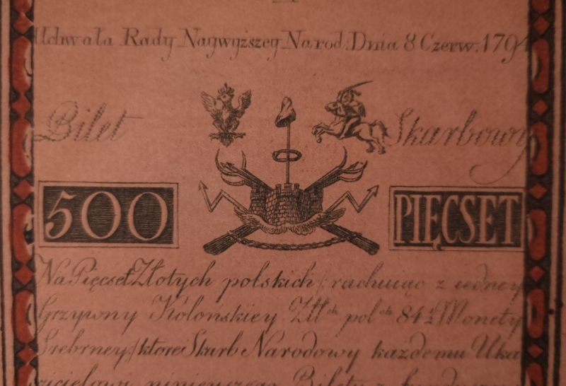 Muzeum Papiernictwa w Dusznikach-Zdroju zbiera banknoty z 1794 roku. Kolekcja jest już prawie kompletna - fot. Muzeum Papiernictwa w Dusznikach-Zdroju