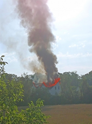 Dramat mieszkańców Stradowa, którzy stracili dach nad głową [ZDJĘCIA, FILMY] - 1