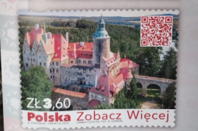 Zamek Czocha znalazł się na znaczkach pocztowych