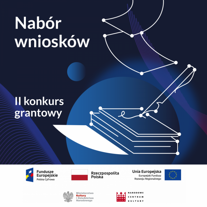 NCK ogłosiło drugi konkurs grantowy w ramach projektu „Konwersja cyfrowa domów kultury” - fot. mat. prasowe