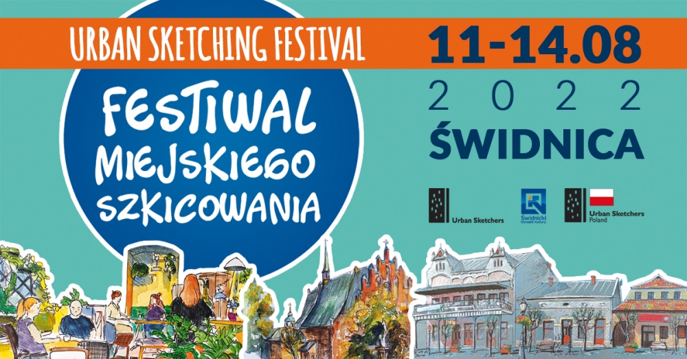 Rysownicy na start - w Świdnicy odbędzie się Festiwal Miejskiego Szkicowania - fot. materiały prasowe
