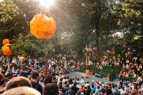 Niezły cyrk! W Oleśnicy weekend z kuglarzami, klownami i akrobatami - 5
