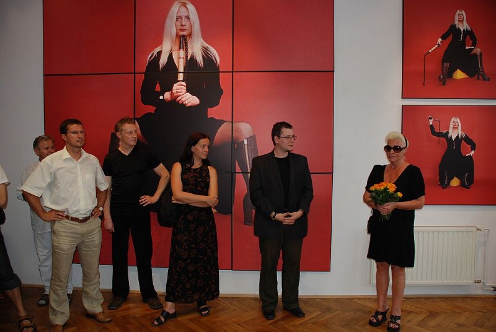 Nie żyje Natalia LL. Artystka miała 85 lat - Wystawa Natalii LL, lipiec - sierpień 2007; fot. Zofia Waligóra/Wikimedia Commons