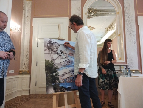Mural Marii Koterbskiej odsłonięty [ZDJĘCIA] - 2