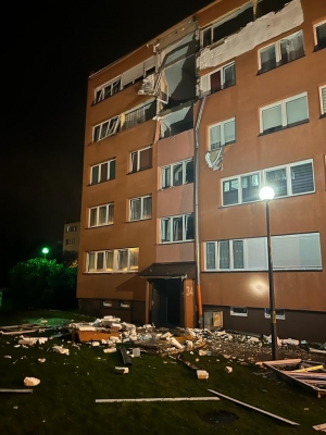Trwa pomoc poszkodowanym po wybuchu w Bogatyni - 0
