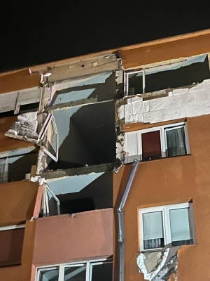 Trwa pomoc poszkodowanym po wybuchu w Bogatyni - 1