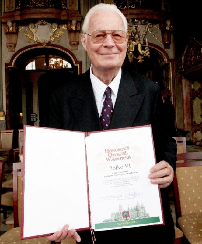 Wałbrzych żegna księcia Bolko von Plessa - fot: Mateusz Mykytyszyn