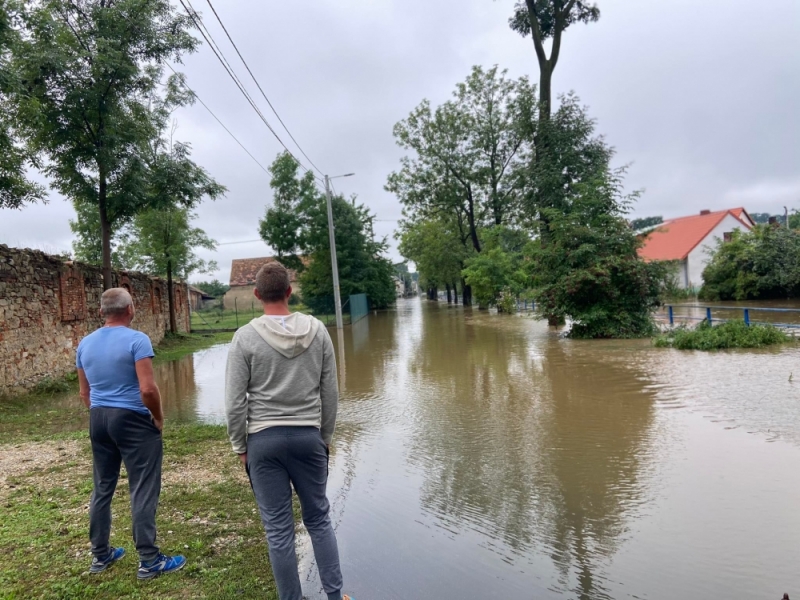 30 mln zł strat po powodzi w gminie Marcinowice - wójt będzie się starał o odszkodowanie - fot. Martyna Czewńska 