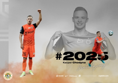 Kacper Chodyna na dłużej w KGHM Zagłębiu Lubin
