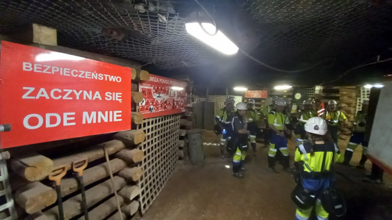 Bardzo silny wstrząs koło Polkowic. W kopalni trwa liczenie pracowników - fot. Andrzej Andrzejewski 