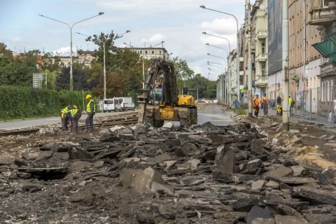 Ulica Pomorska już bez asfaltu - sprawdzamy na jakim etapie są prace remontowe [ZDJĘCIA] - 1