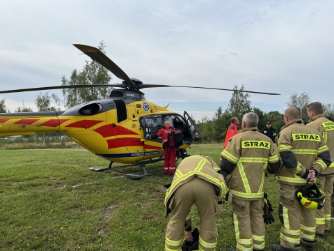 Nad Zalewem Mietkowskim ćwiczą strażacy ochotnicy z całego województwa - 2