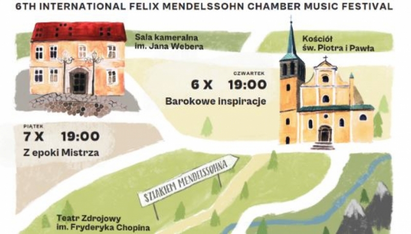VI Międzynarodowy Festiwal Muzyki Kameralnej im. Felixa Mendelssohna-Bartholdy'ego w Dusznikach-Zdroju - fot. mat. prasowe