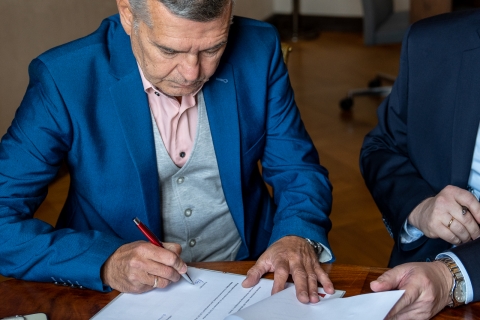 Studenci z Ukrainy otrzymali cyfrowe radioodbiorniki od Radia Wrocław - 17