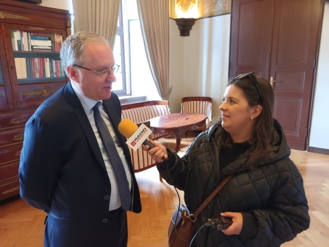 Studenci z Ukrainy otrzymali cyfrowe radioodbiorniki od Radia Wrocław - 7