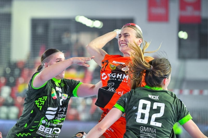 Dolnośląskie derby w ekstraklasie piłkarek ręcznych - fot. zaglebie.lubin.pl