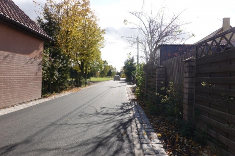 Droga nowa, ale problemy stare. Mieszkańcy Krzeszowa skarżą się remont - 0
