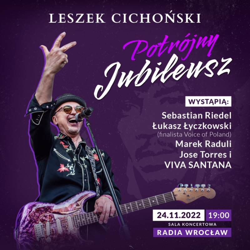 Leszek Cichoński - Potrójny Jubileusz. KONCERT PRZENIESIONY - fot: materiały prasowe