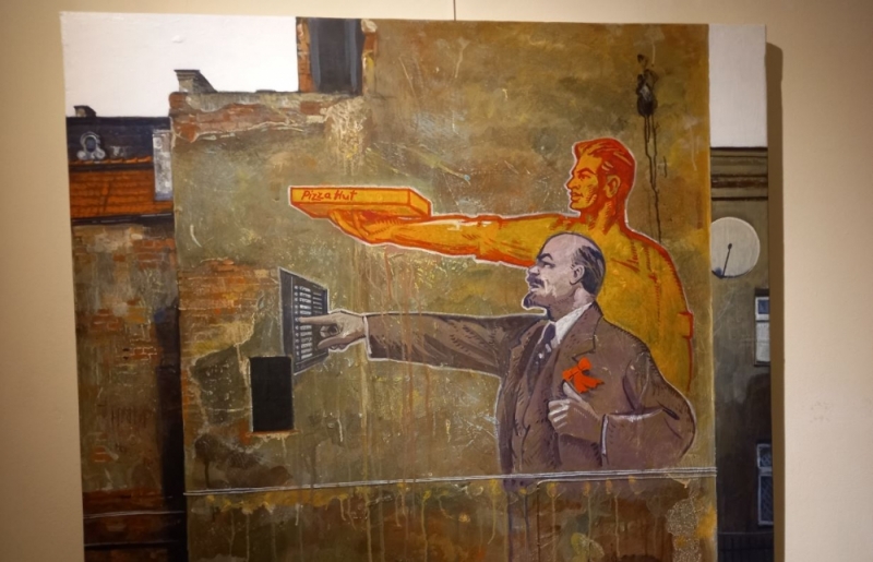 "Popieraj swojego malarza" - fot. Barbara Szeligowska