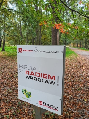 Biegaj z Radiem Wrocław- nowe oznakowania tras dla biegaczy - 3